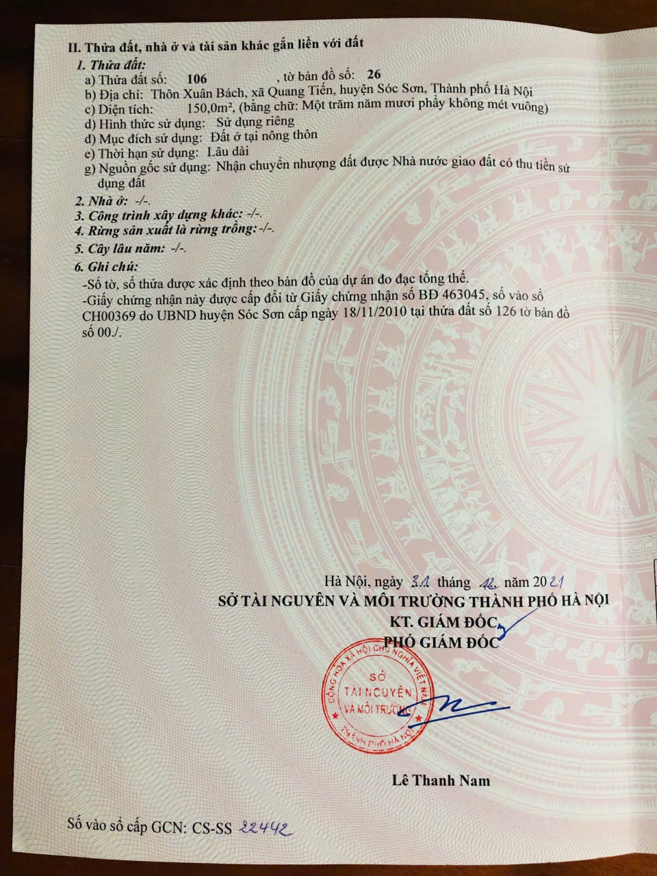 Thôn Xuân Bách, Xã Quang Tiến, Sóc Sơn, Hà Nội - Ảnh chính
